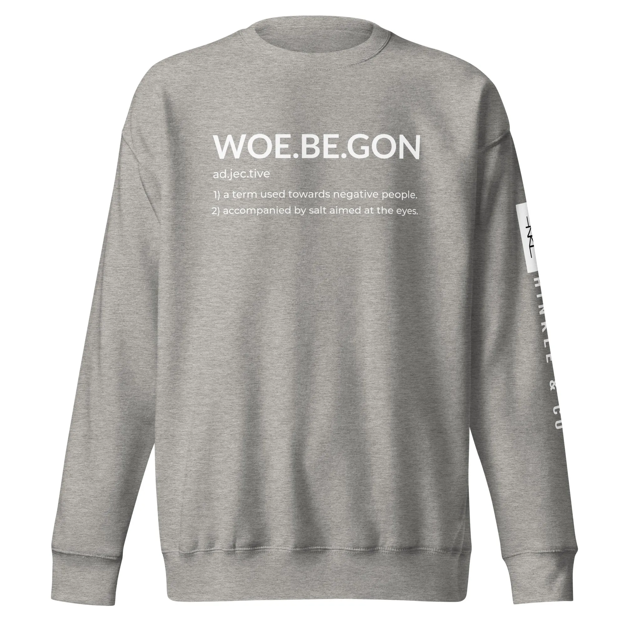 WOE.BE.GON Sweatshirt | Salt & Style