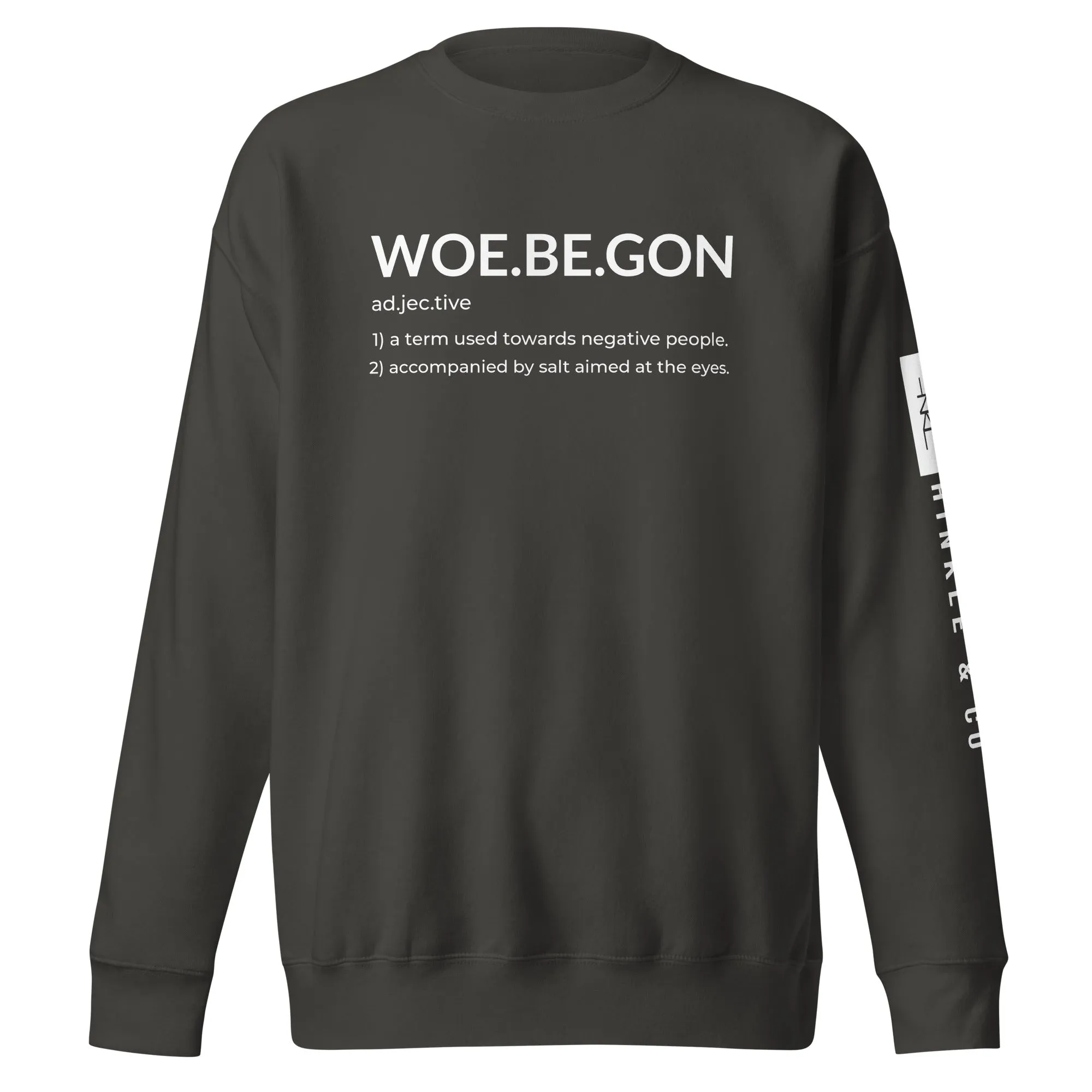 WOE.BE.GON Sweatshirt | Salt & Style