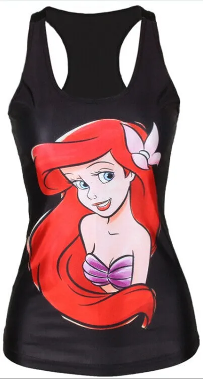 Women Digital Print Gothic Punk Club Street Style T-Shirt Sexy Women Tops Tees