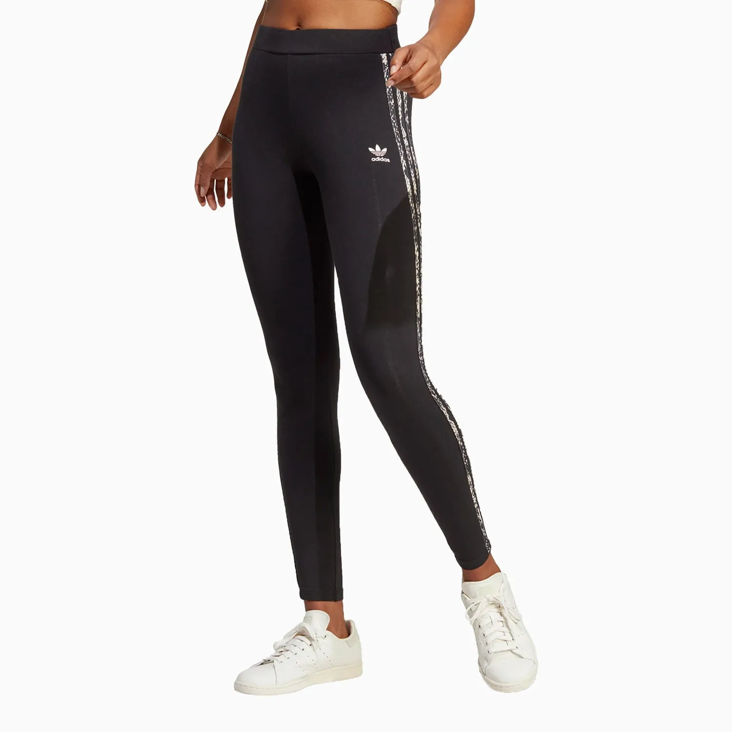 Women's 3 Straps Print 7/8 Leggings