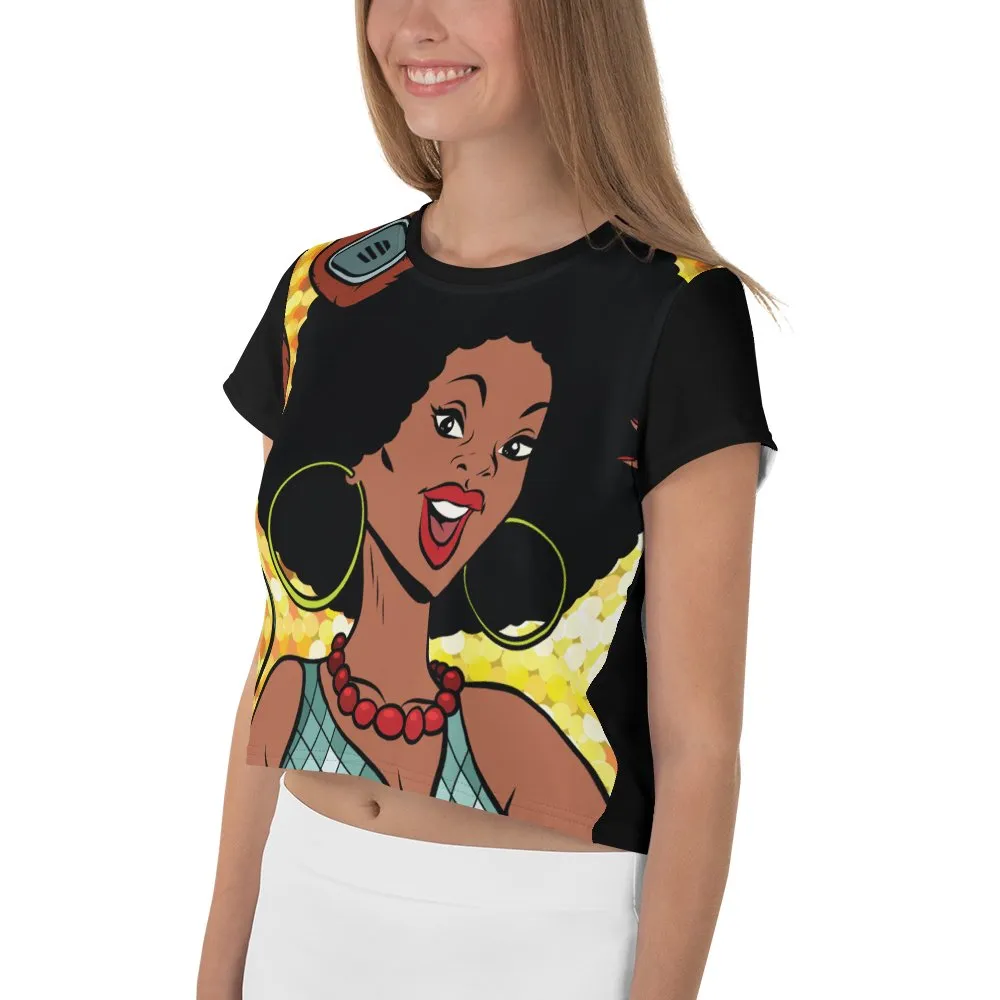 Women's Disco Crop Top