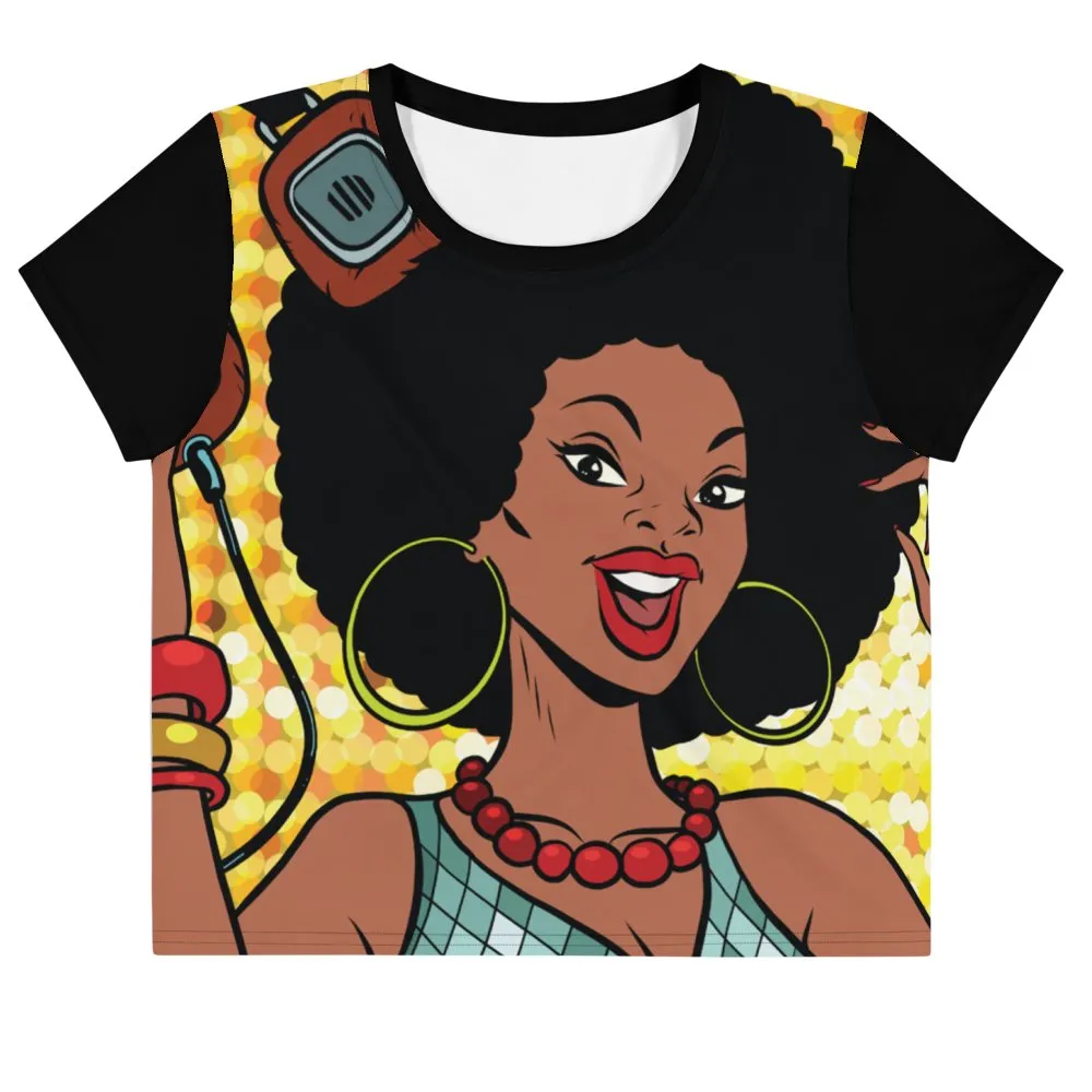 Women's Disco Crop Top