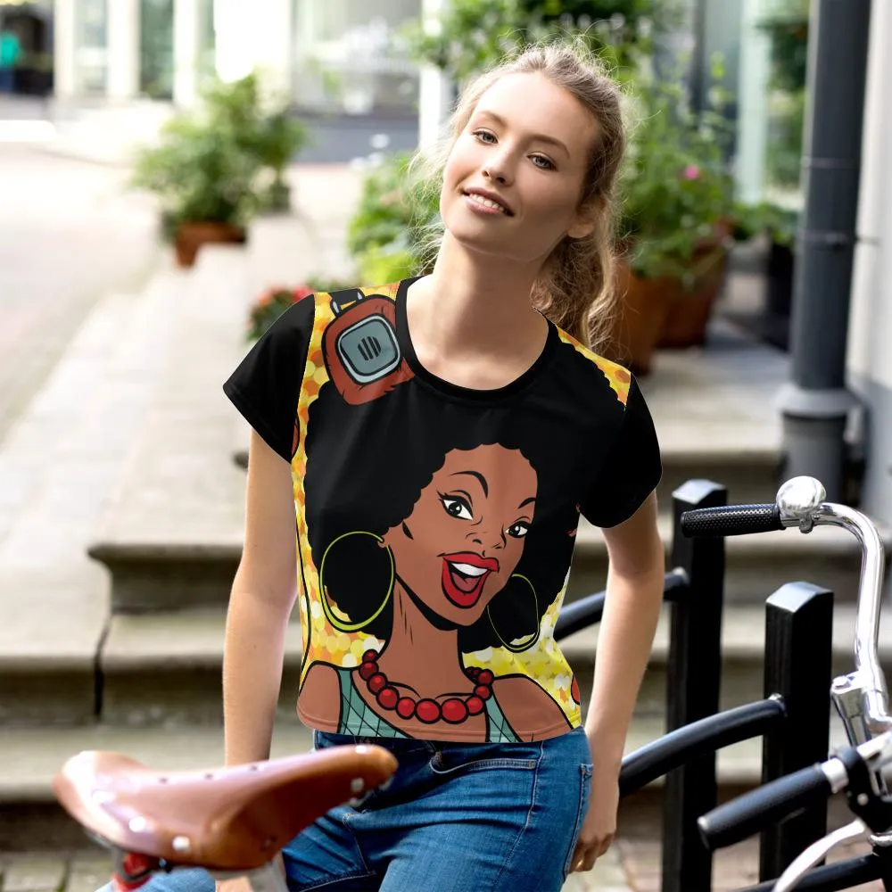 Women's Disco Crop Top