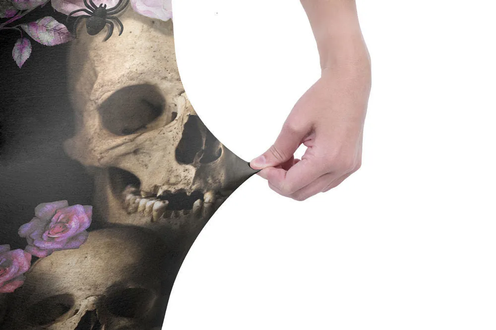 Women's Legging Skull/Roses Leggings
