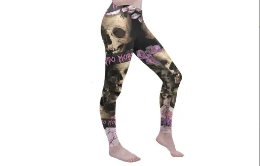 Women's Legging Skull/Roses Leggings