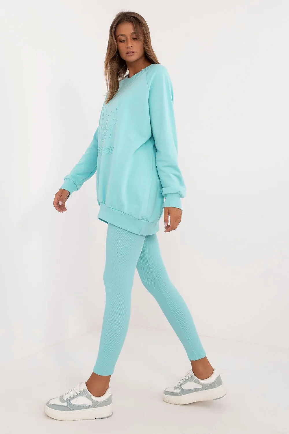 Women's leggings and sweatshirt set