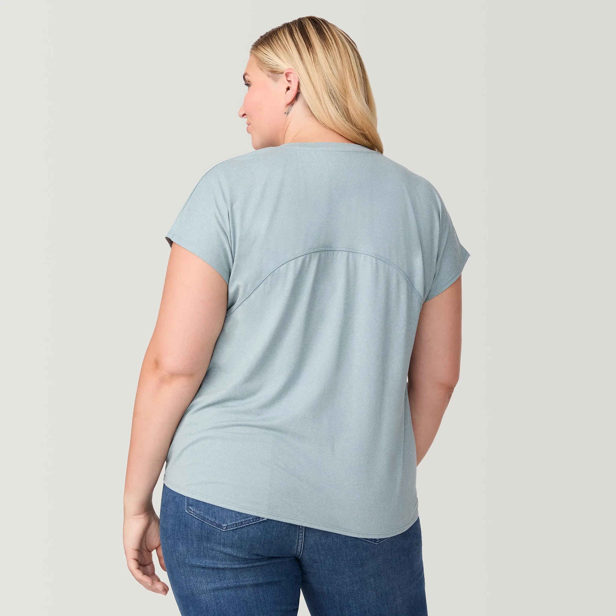 Women's Plus Size Microtech® Chill B Cool Tee