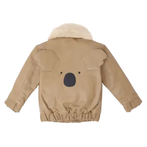 Yuki Leather Jacket | Koala | Nutmeg Leather