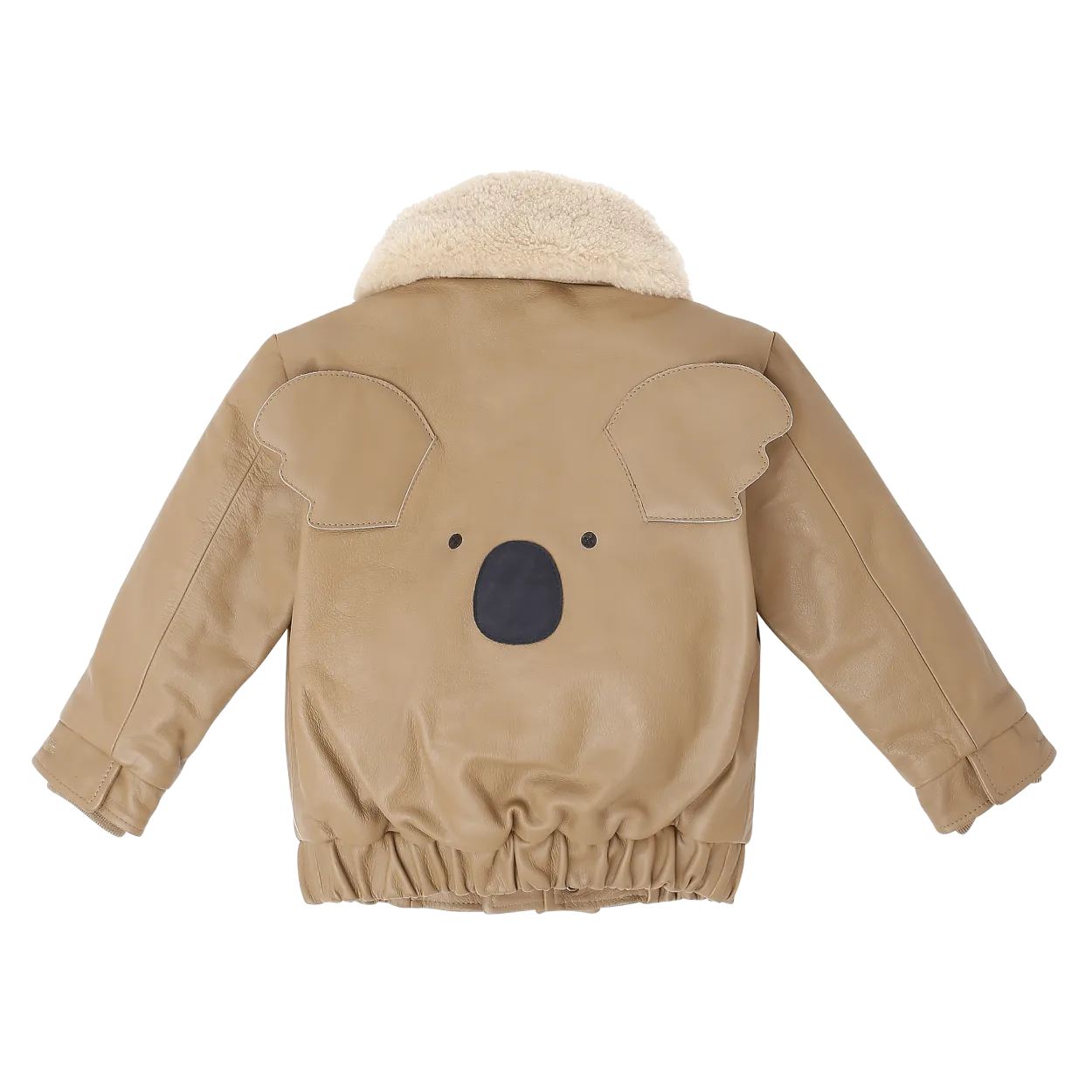 Yuki Leather Jacket | Koala | Nutmeg Leather