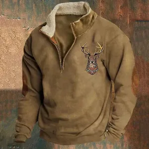 Zeke Quarter-Zip Sweater – Rustic Charm & Everyday Comfort