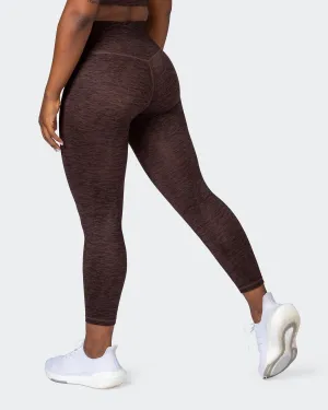 Zero Rise Everyday 7/8 Leggings - Coffee Marl