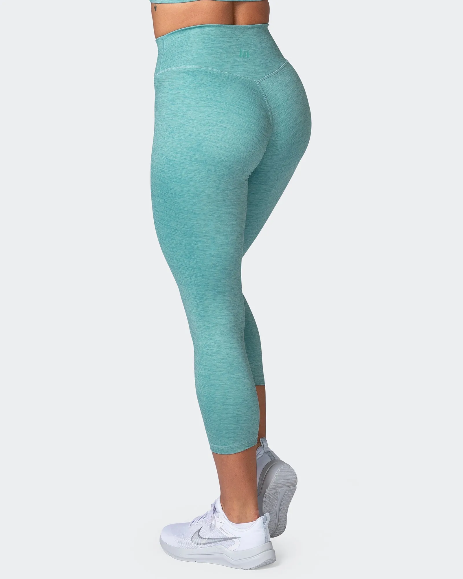 Zero Rise Everyday 7/8 Leggings - Dusty Jade Marl