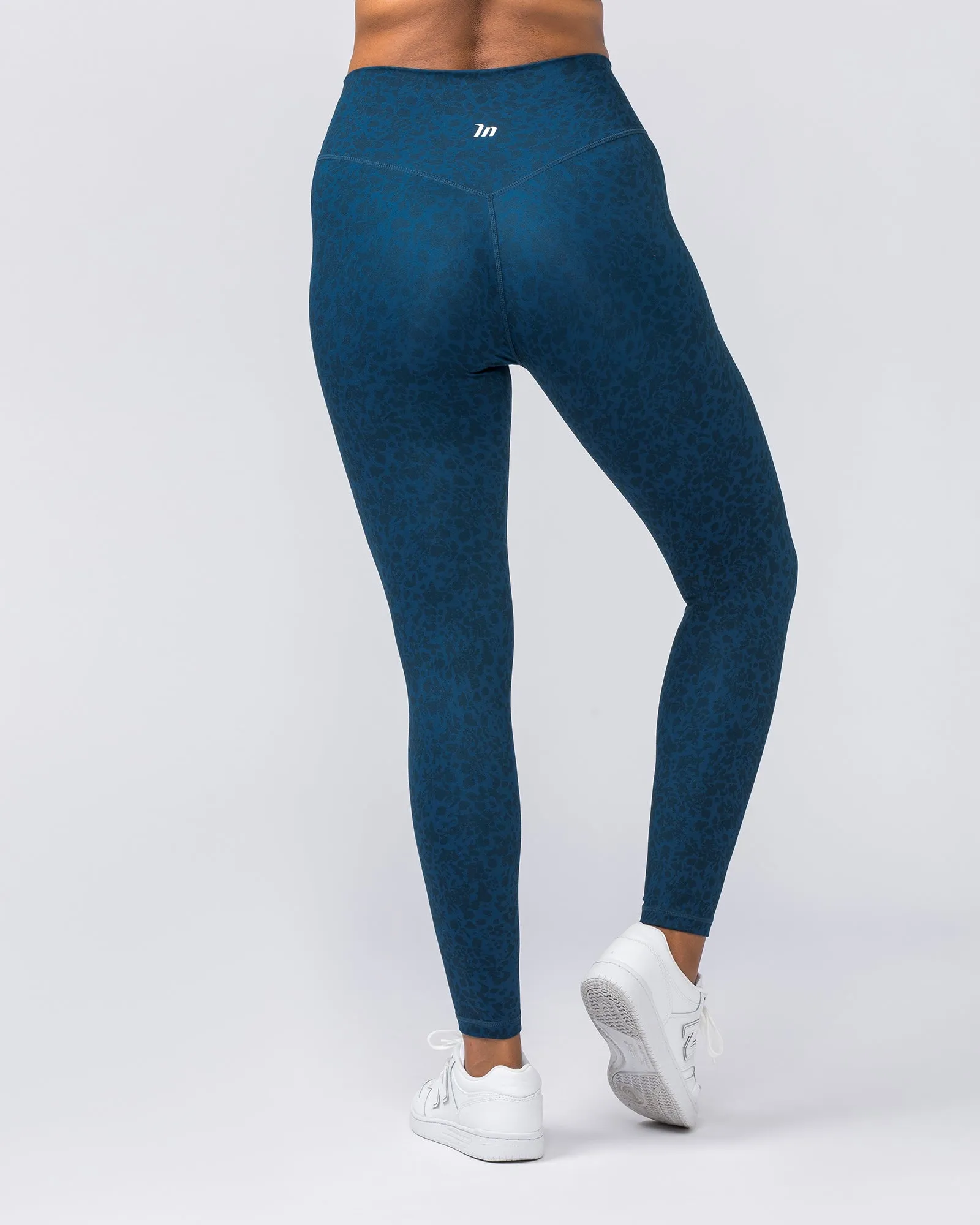 Zero Rise Everyday Ankle Length Leggings - Pacific Abstract Print