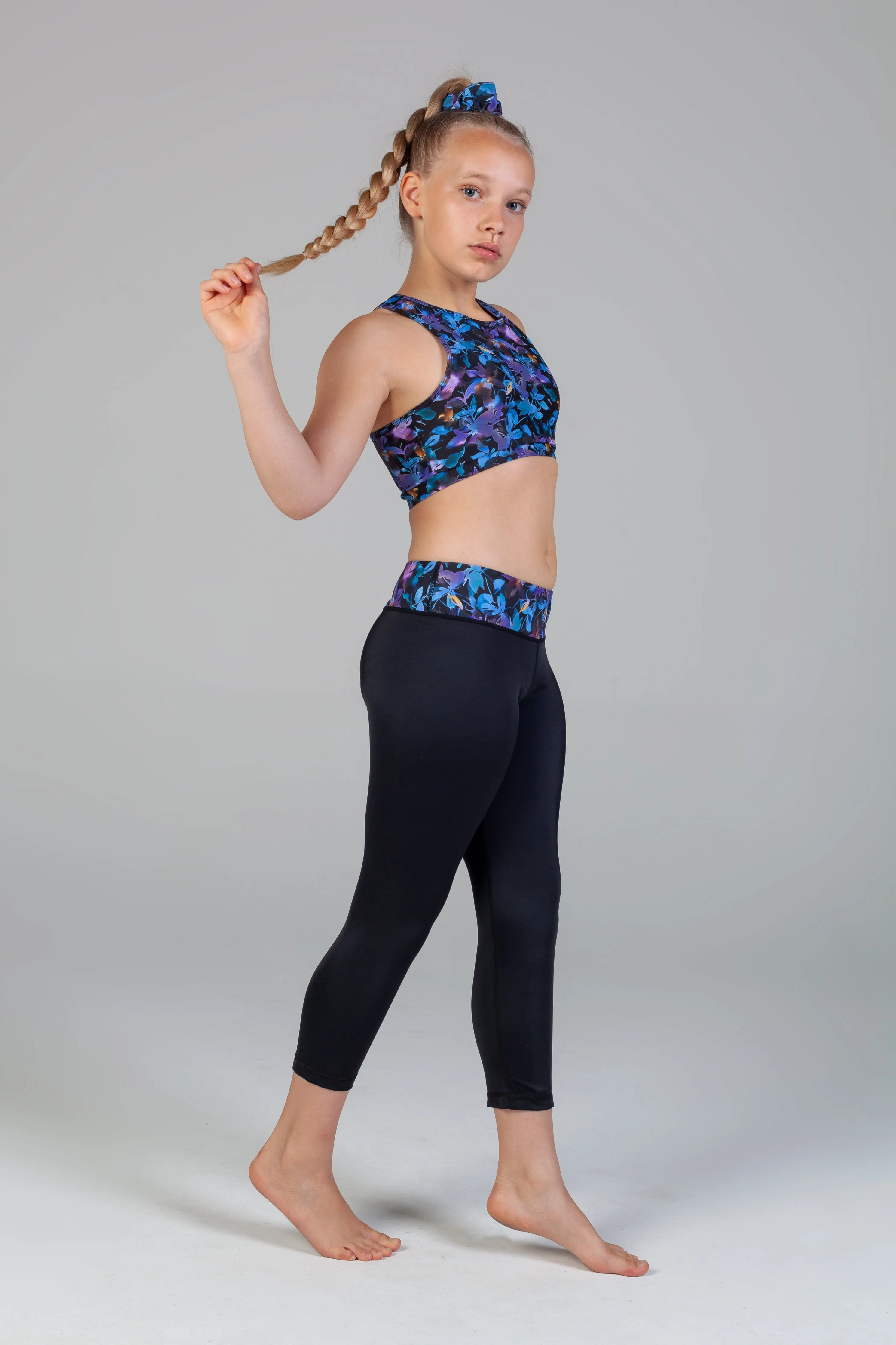 Zoe 7/8 Legging - Florida Floral & Black